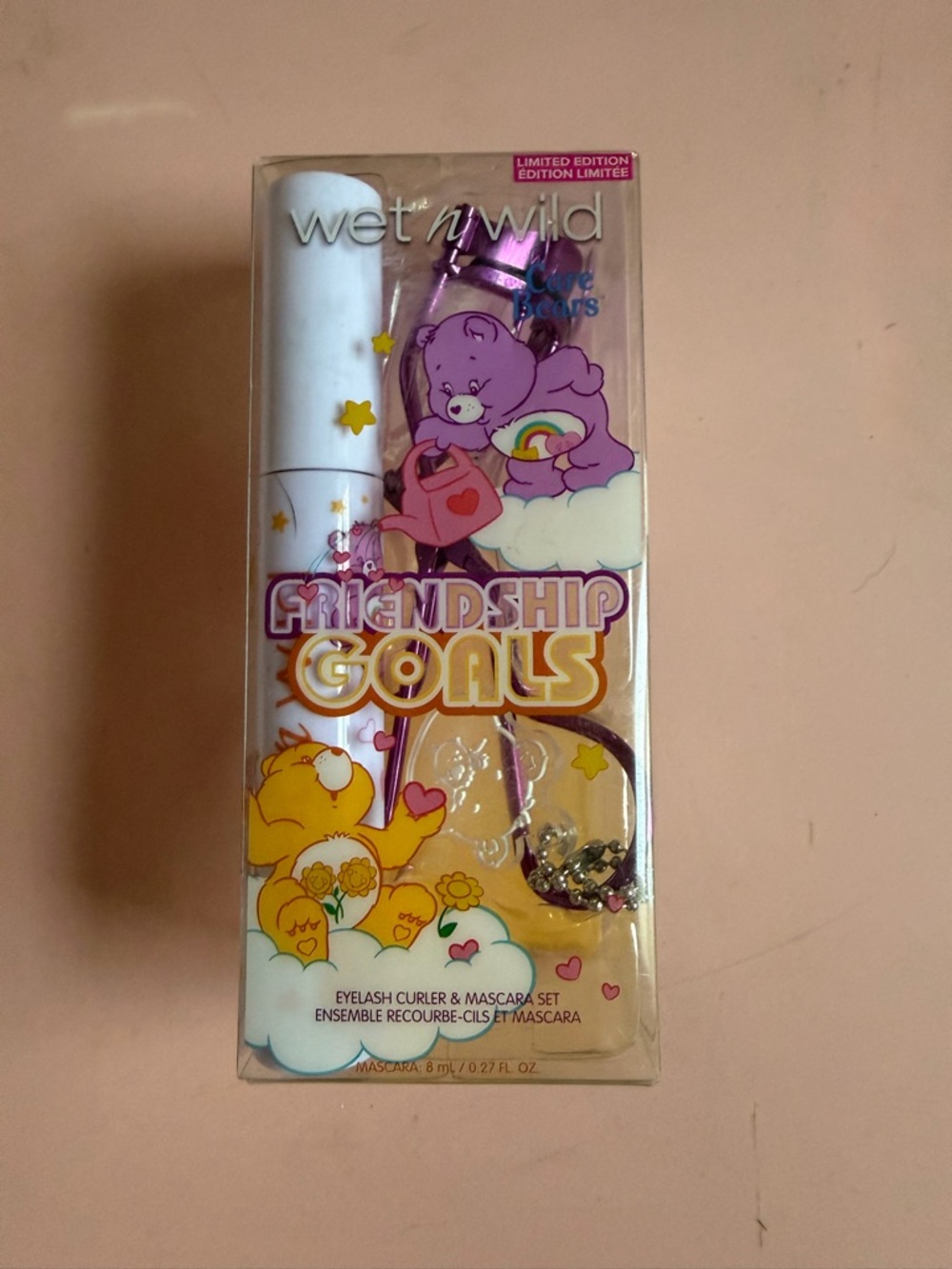 wet n wild Friendship Goals Mascara & Curler Set - White/Purple/Yellow